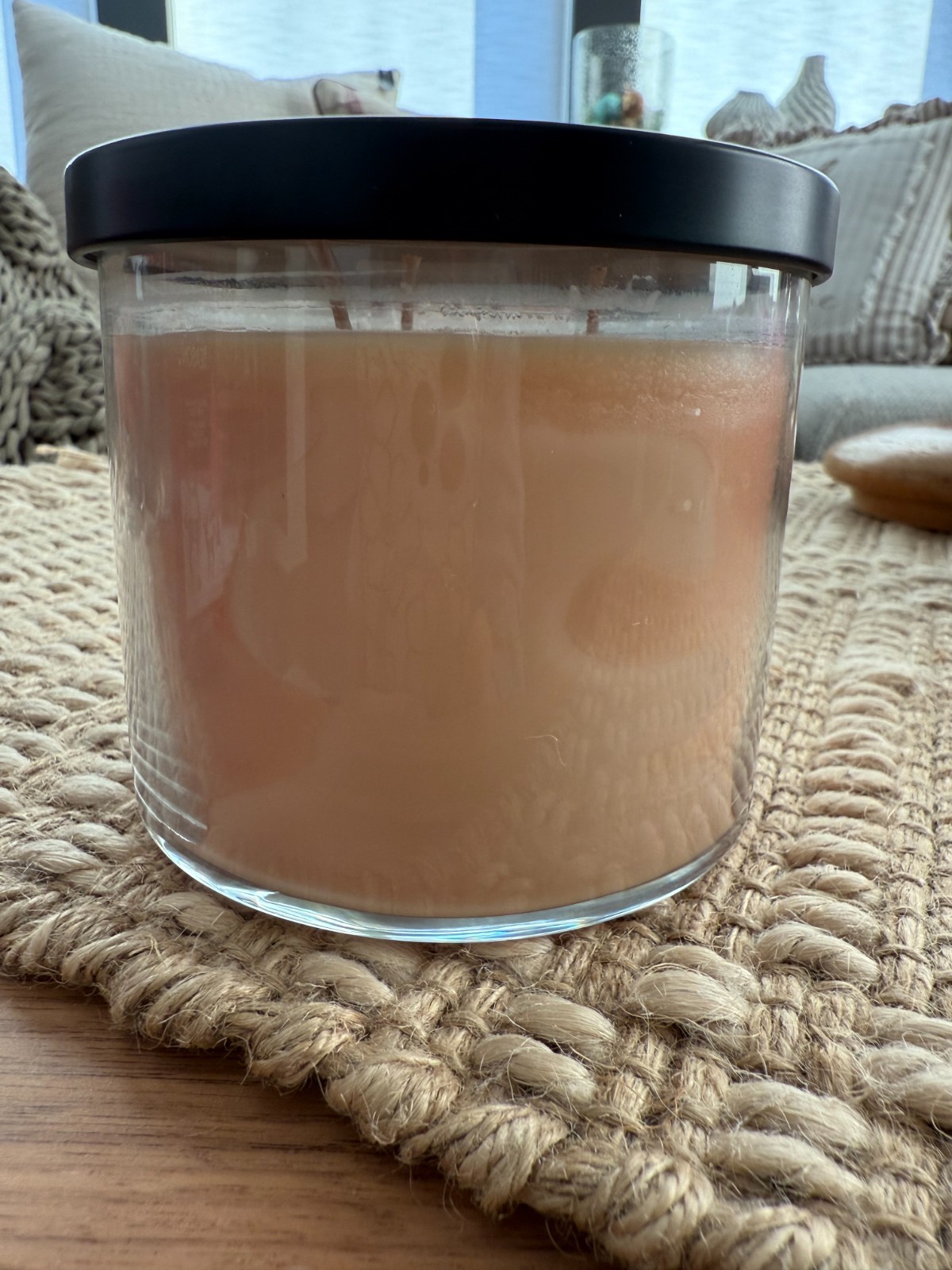 SWEET + SPICED WAFFLES 3-Wick Candle 14.25 oz Jar Banana Cinnamon Brown Sugar