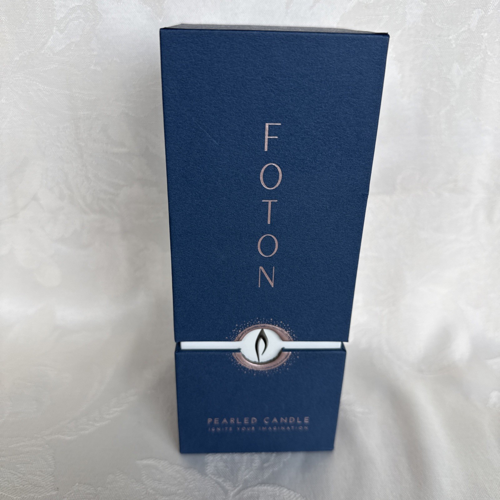 Foton Pearled Candle, Scent Free, Endlessly Customizable & Safer