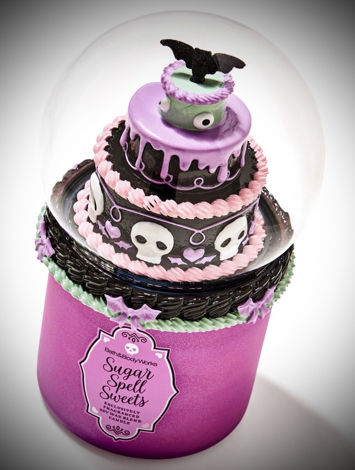 Bath and Body Works SUGAR SPELL SWEETS 3 Wick Candle HALLOWEEN 2025