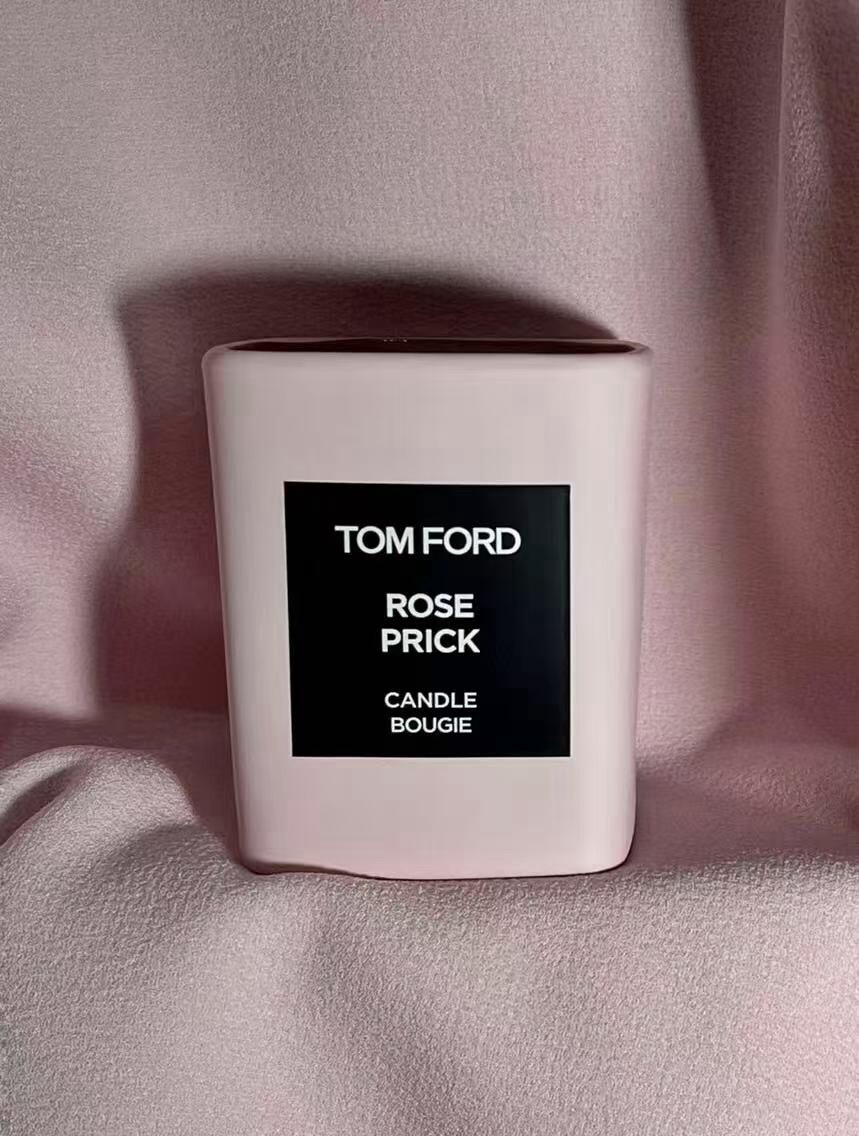 Tom Ford Rose Prick Candle Bougie – Brand New, Sealed in Box, Height 2.25″