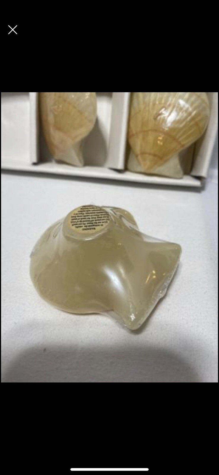 SEASHELL FLOATING CANDLES (3 PACK) BEACH / COASTAL HOME & BATHROOM DECOR