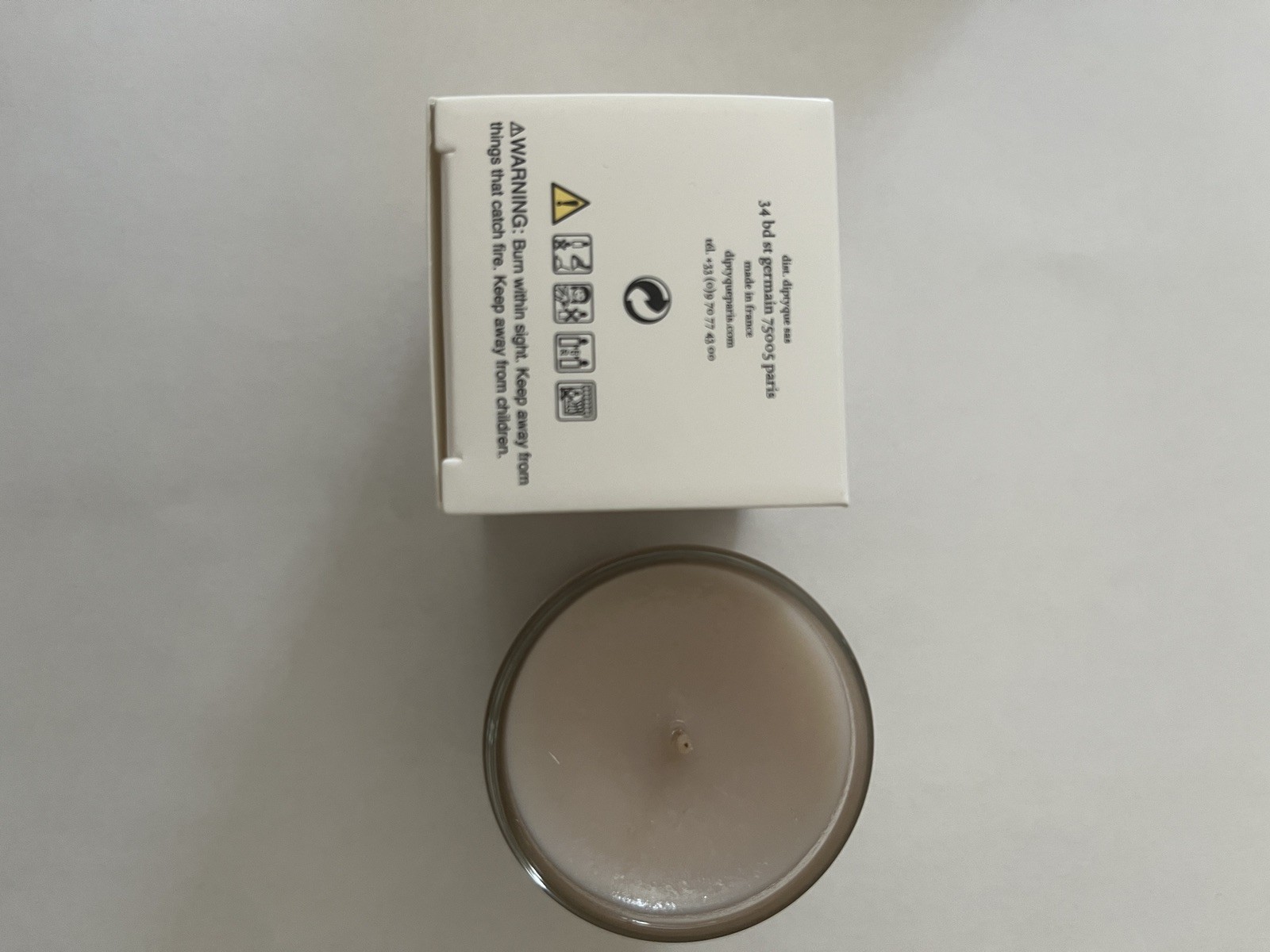 Diptyque Feu De Bois (Wood Fire) Bougie Parfumee (Candle) 1.23 oz Brand New