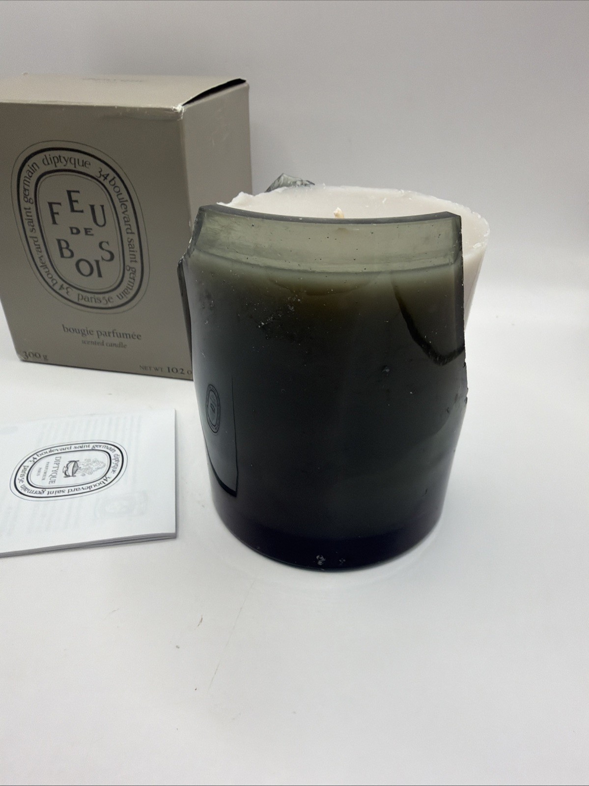 Diptyque Feu de Bois Red Label Scented Candle 10.2oz 300g Luxury Home