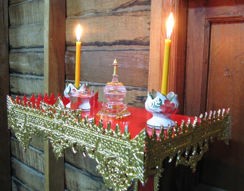 51 Sticks 1 Pack Bee Wax Candles Worship Buddha Thai Yellow Lighting Illuminated
