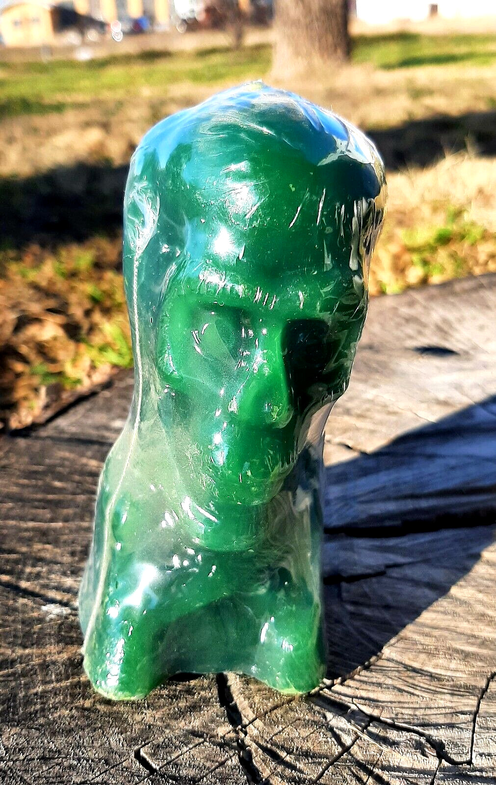 Skull Figure Candle 5.5″H Magick Wicca Spell&Ritual Voodoo 3 Colors & Reversible