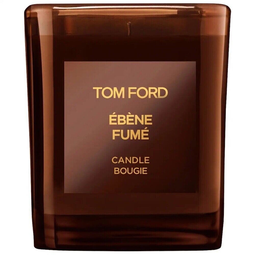 BNIB Tom Ford Ebene Fume Candle Bougie Height 2.25″