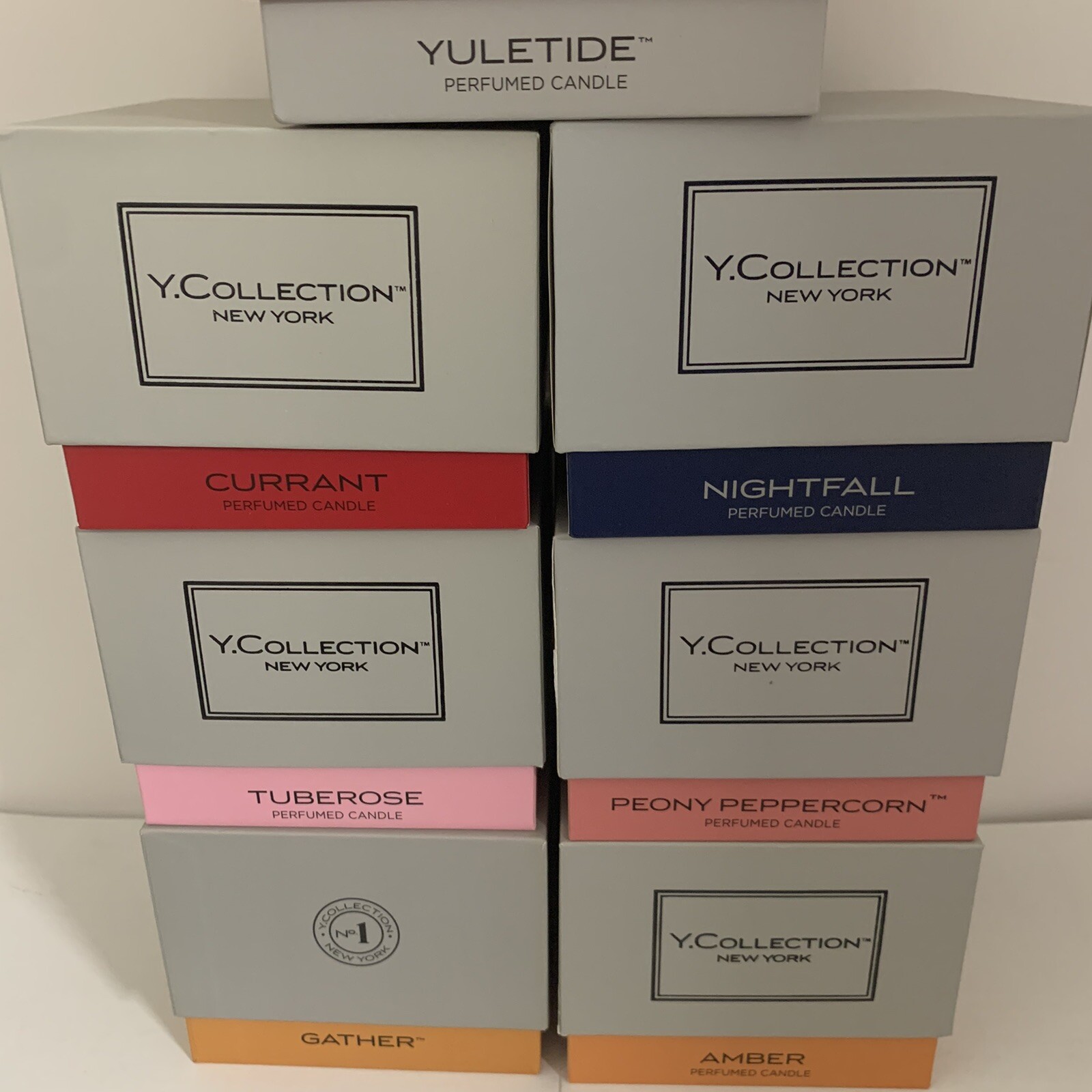 Yankee Candle Y. Collection No.1 New York Perfumed Soy Candle 7 oz Boxed U Pick
