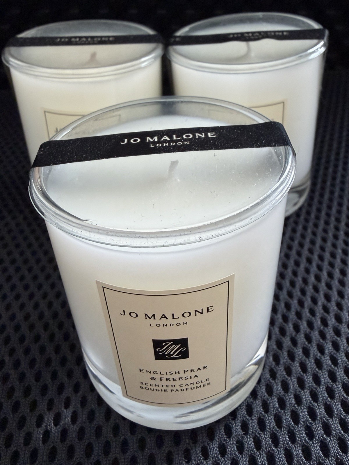 Jo Malone Set Of 3 Candle Travel Size 2.2oz / 65g Peony & Blush ; Pear & Freesia