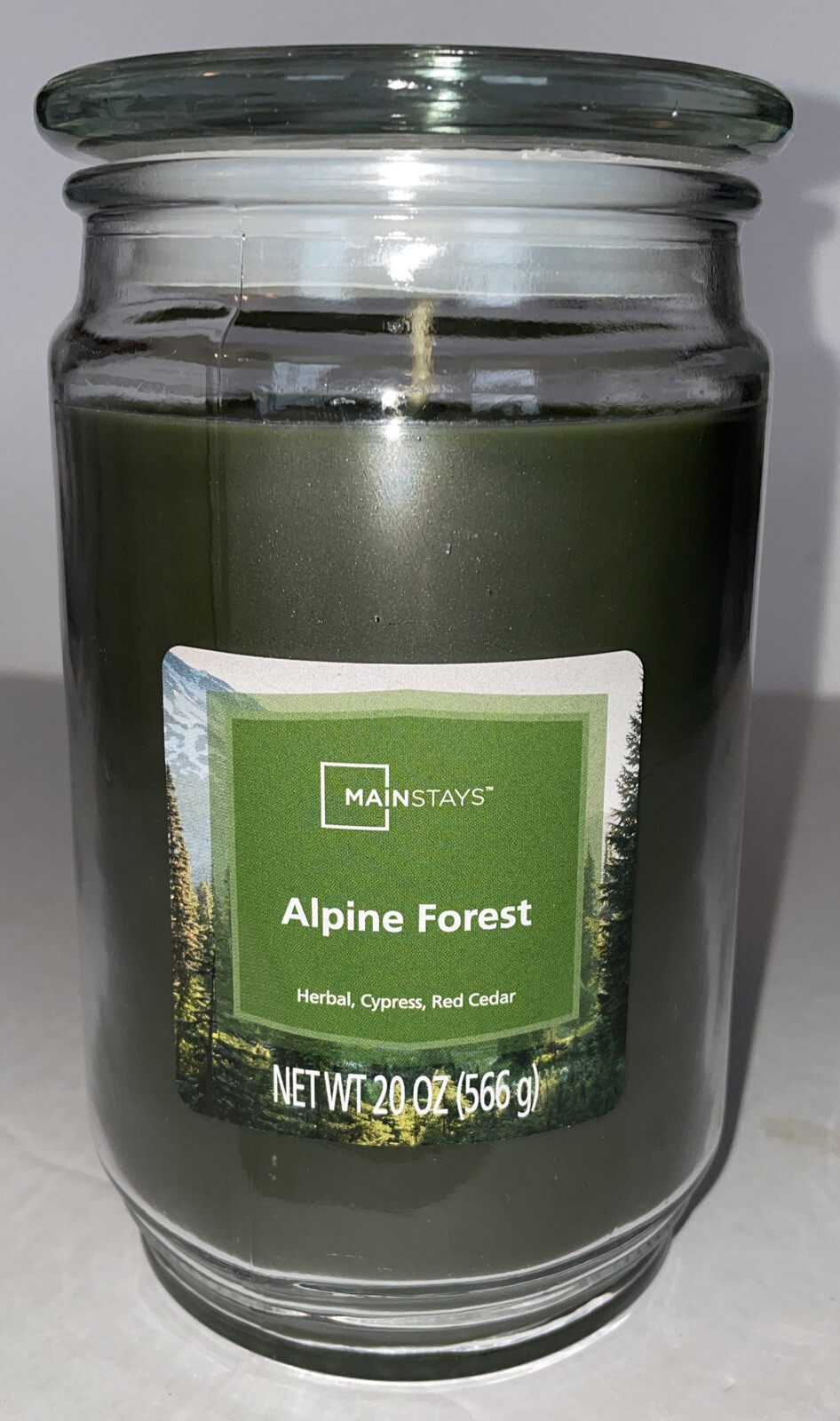 Mainstays ALPINE FOREST 20 oz. Jar Candle