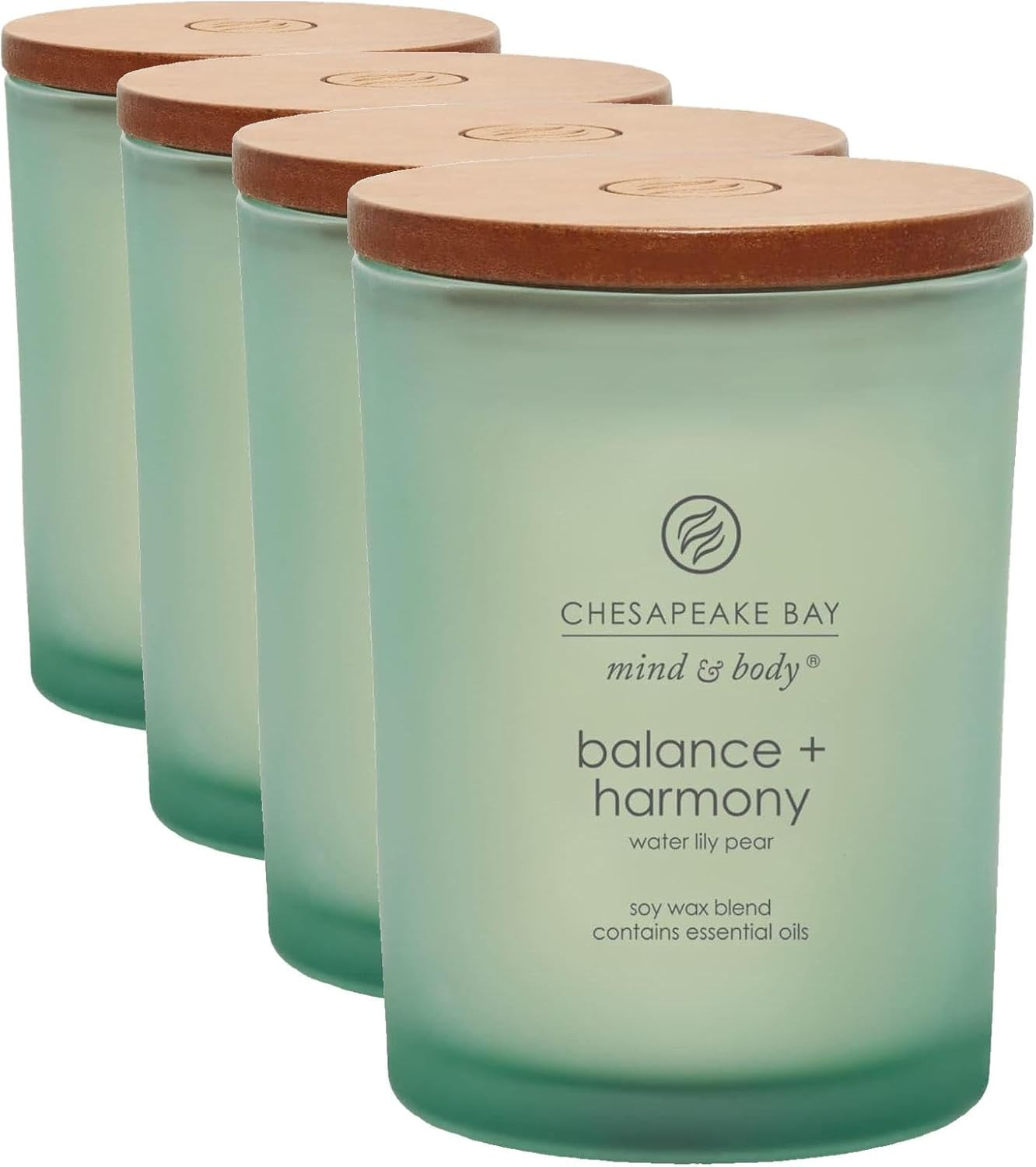 Scented Candles Serenity + Calm (Lavender Thyme) Medium Jar 2-Pack Perfect for H