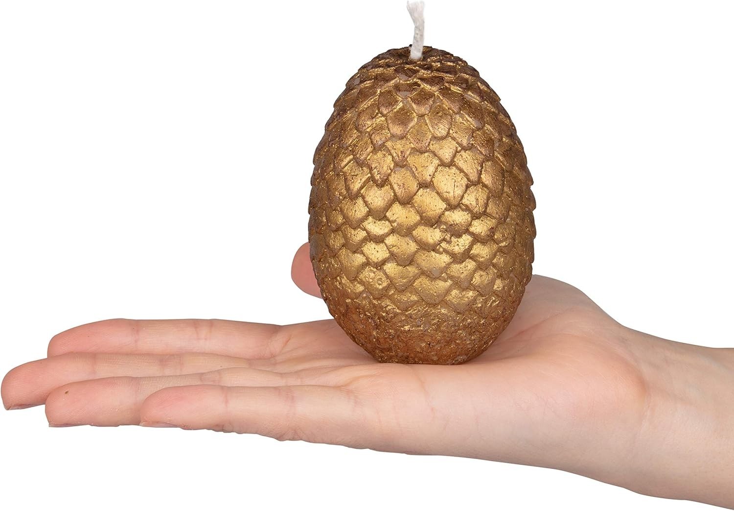 Intricately Designed Dragon Egg Candles – 3 Count Set for GoT Fans, Gift-Ready!