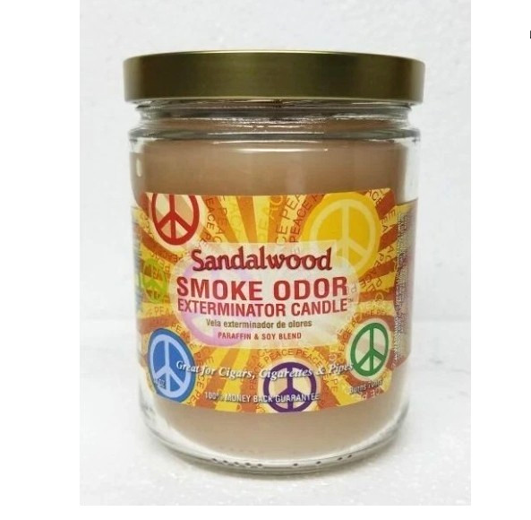 Smoke Odor Exterminator 13 oz Jar Candle Sandalwood