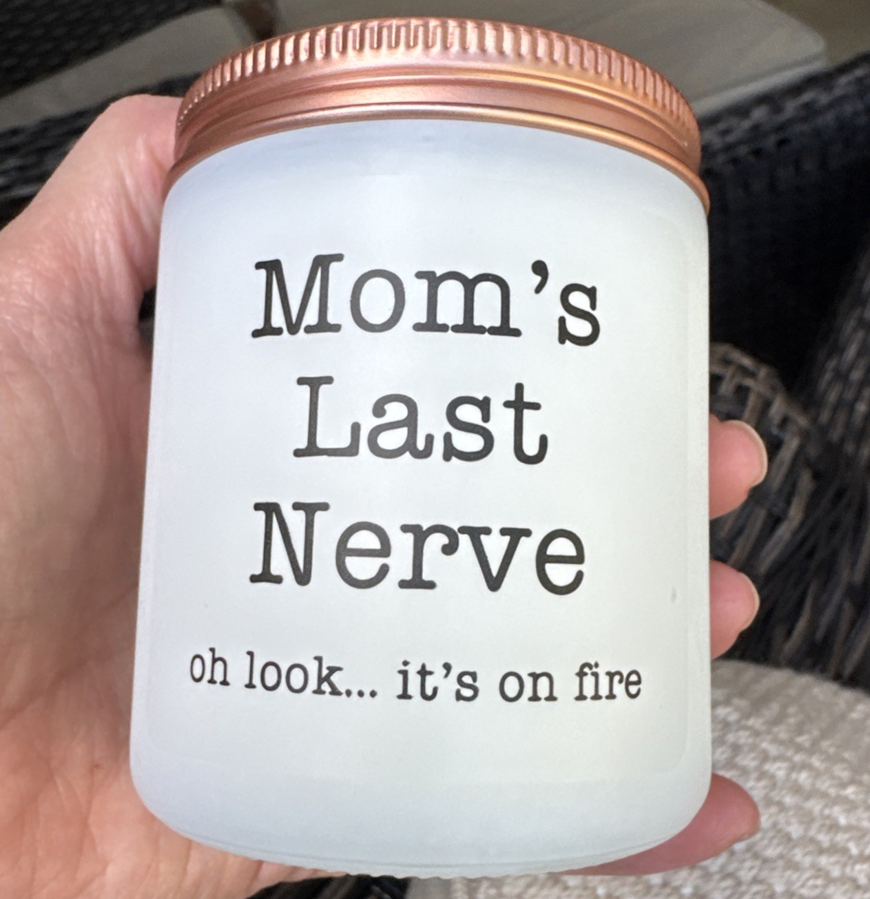 Gifts for Mom Scented Candles Lavender Mom’s Last Nerve Candle Birthday