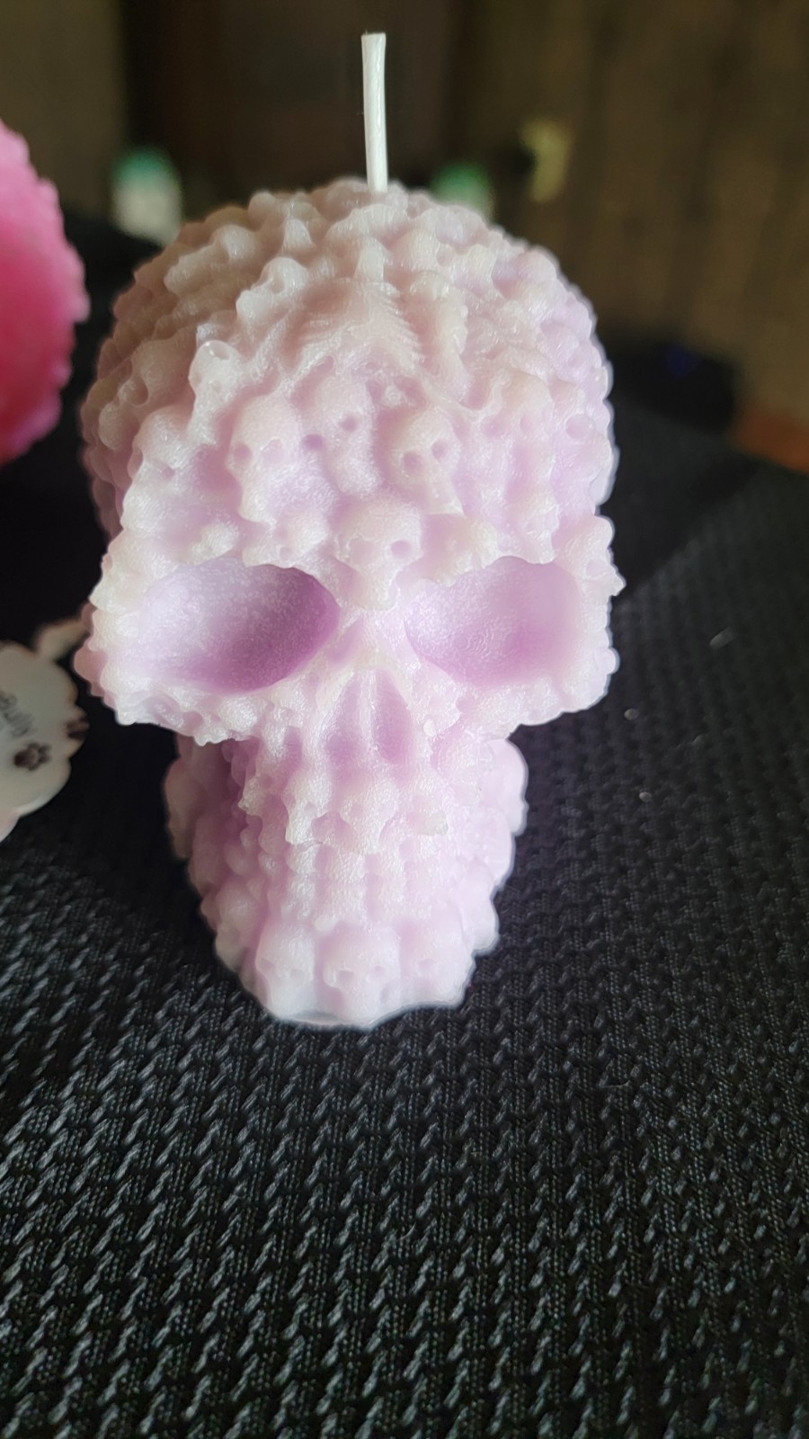 Handmade Scented Skull Candle Set