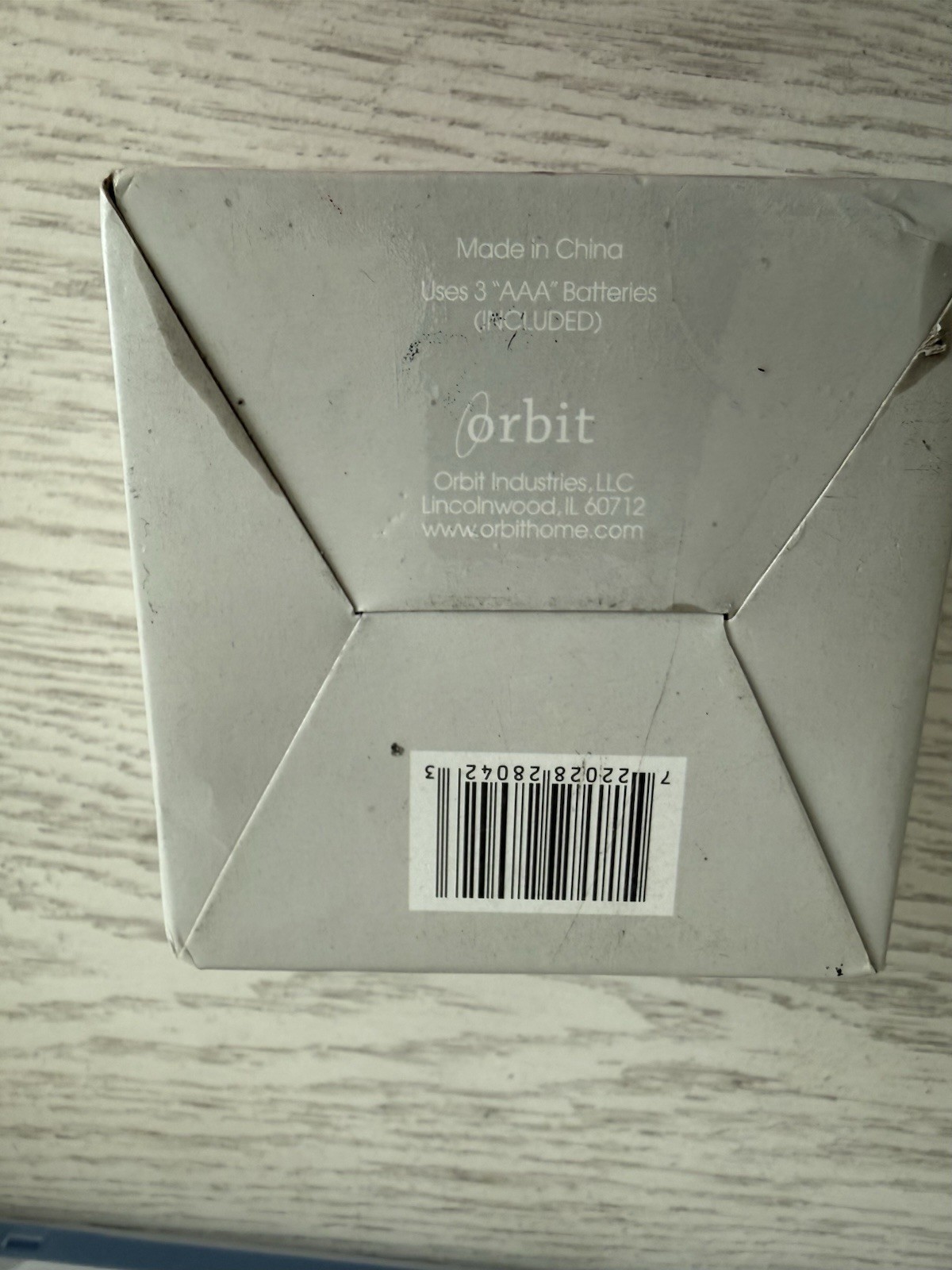 Flameless Candle BY Orbit Old Stock New Inbox Real Wax Led Need 3 AAA Batteries