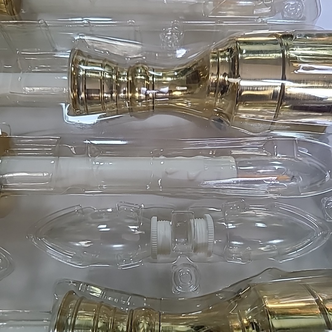 NIB 8 Bethlehem Lights Premium Brass Tone Cordless Timer Window Candles