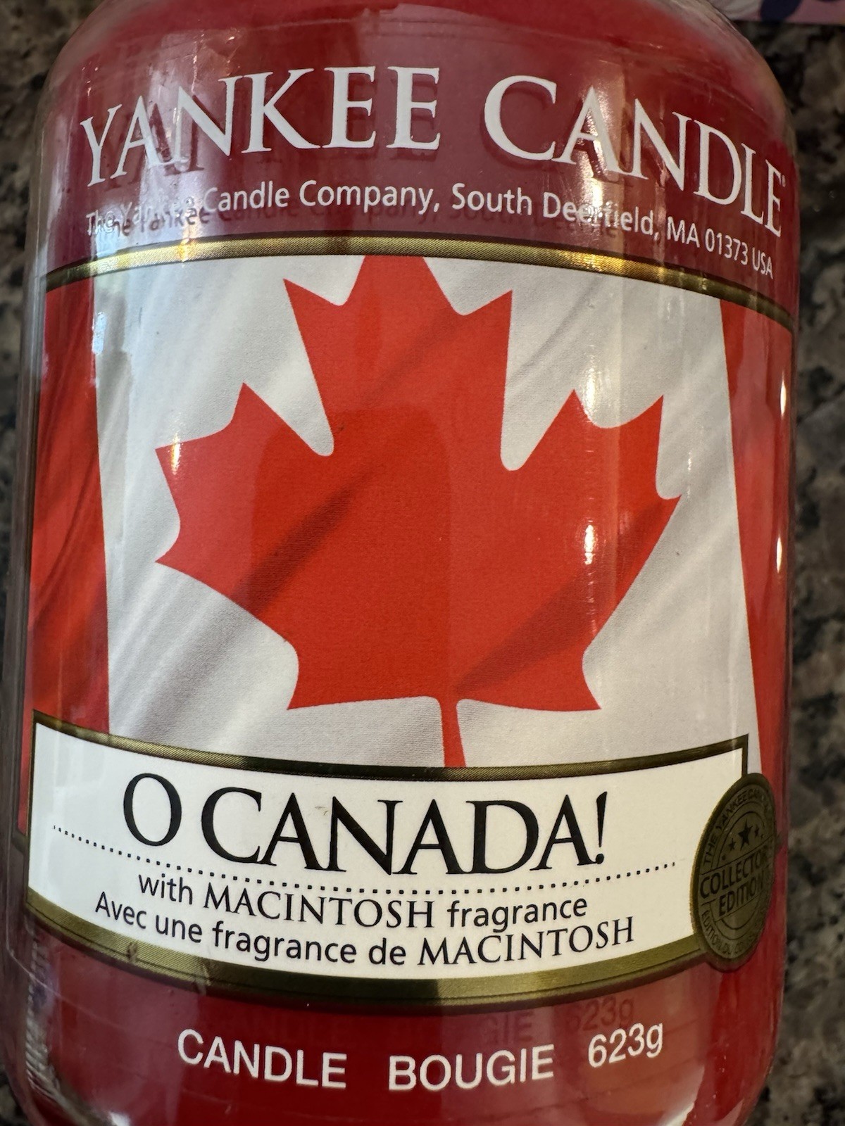 EXTREMELY RARE O CANADA! YANKEE CANDLE! COLLECTOR’S EDITION! ONLY 1 OTHER!