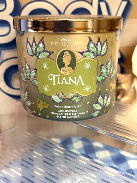 NEW! Bath & Body Works DISNEY PRINCESS TIANA 3-Wick Scented Candle-Large-14.5 oz