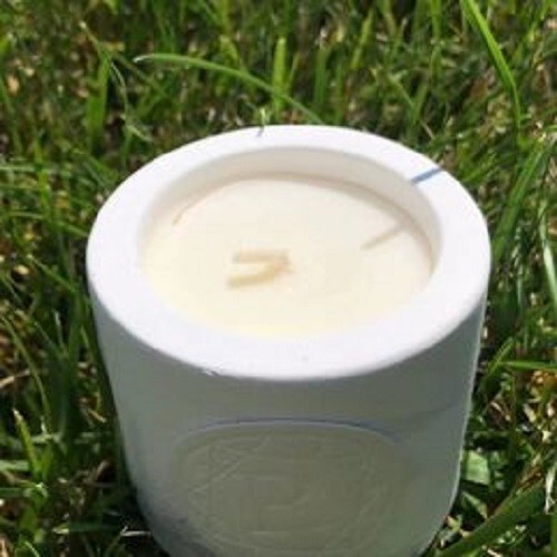 Sculpted Cap Scented Candle 3-Scent Pine Rose Floral Gift