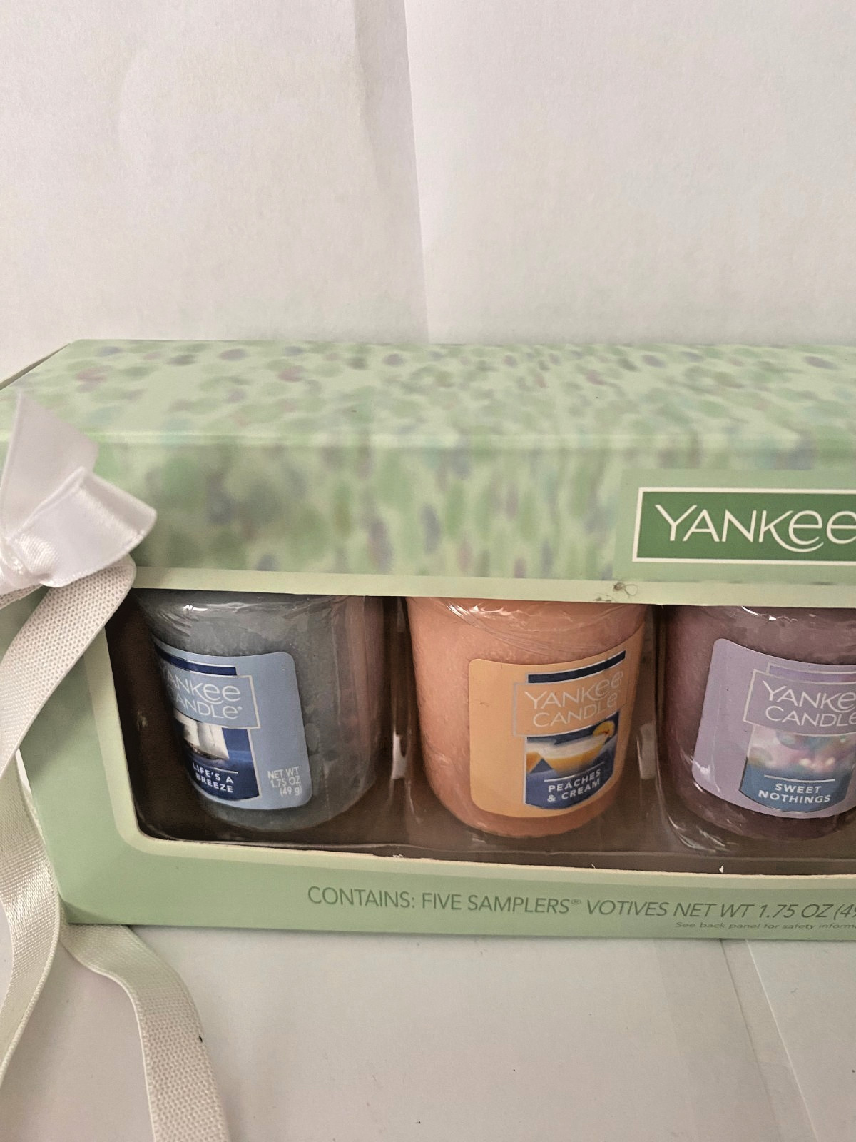 New Yankee Candle Samplers 5 Votives 1.75 oz Candles Mixed Scents