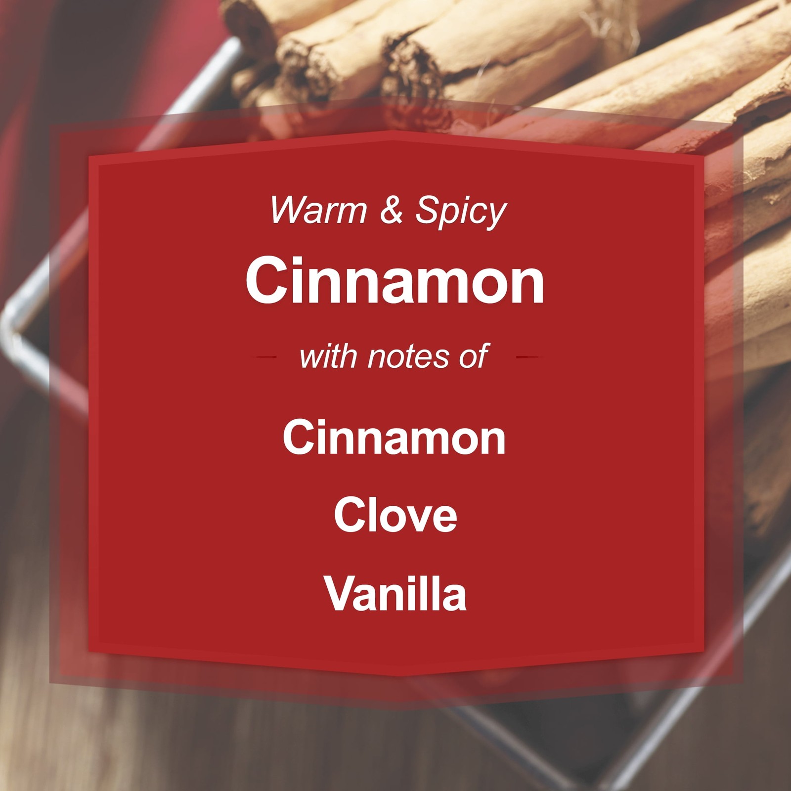 (2 pack) Mainstays Single-Wick Scented Glass Jar Candle, Cinnamon, 20oz.