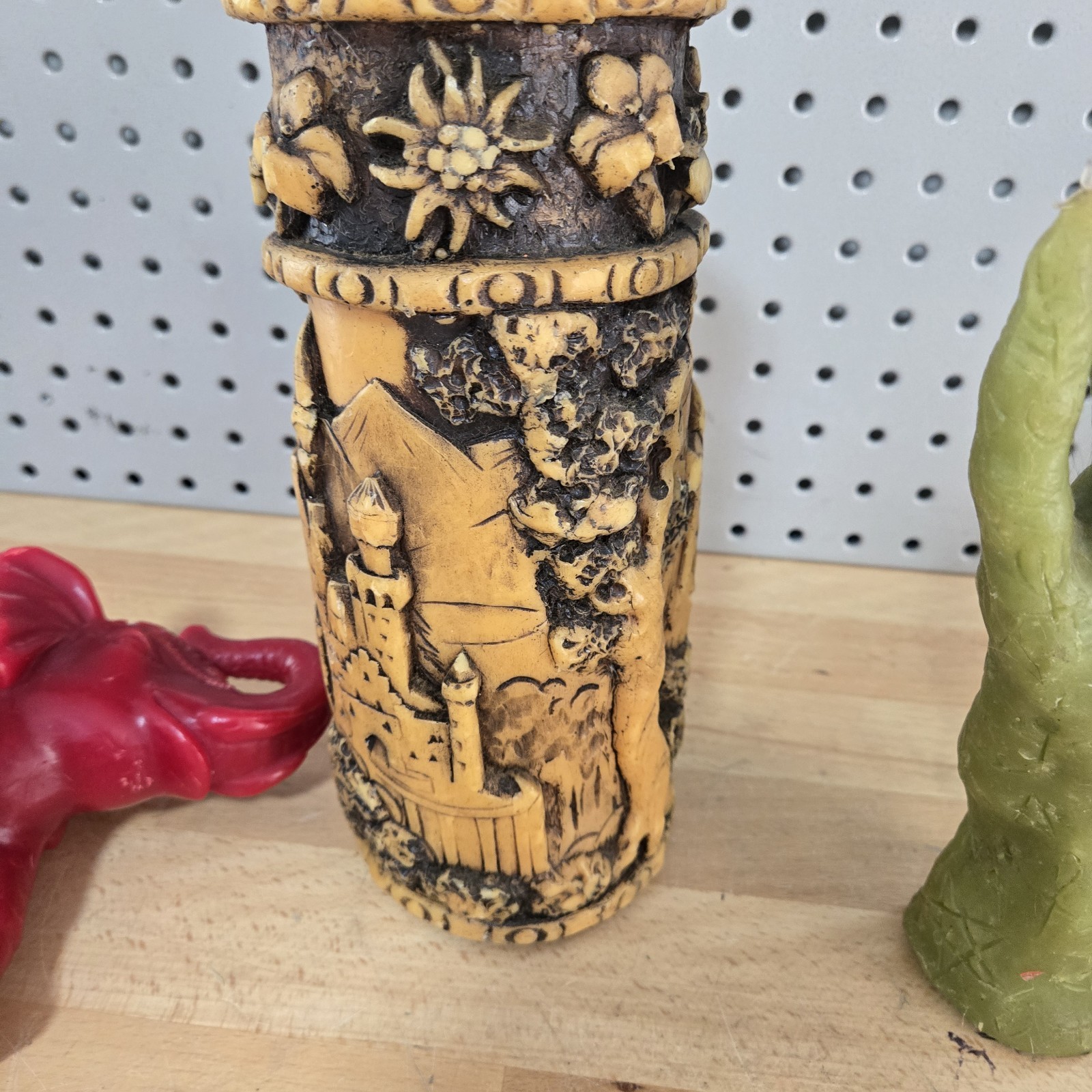 Hand of Glory Candle, Elephant Candle, Tower Candle SET OF 3 New Unused