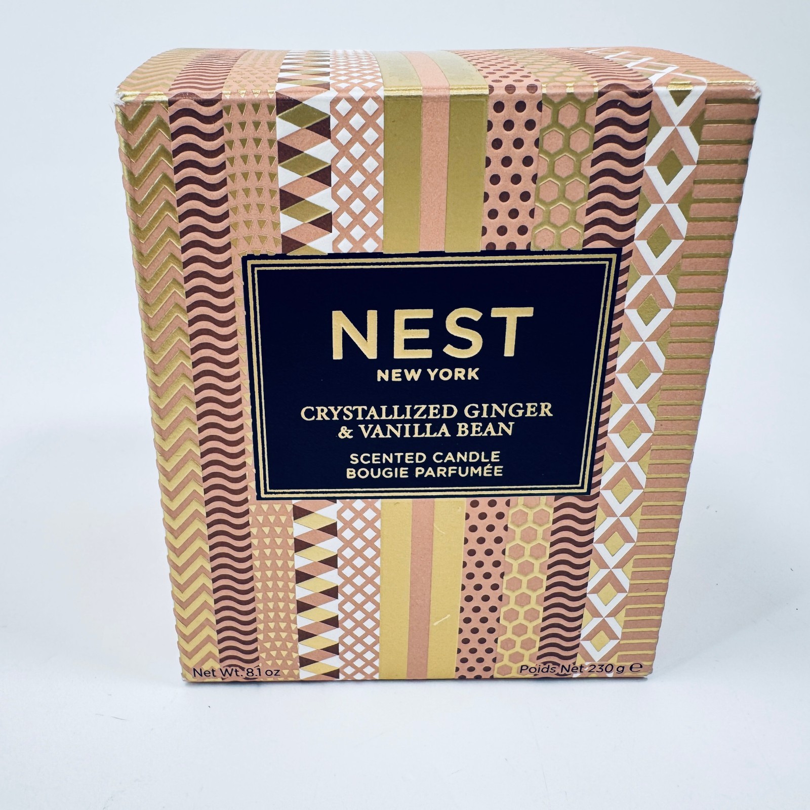 Nest New York Crystallized Ginger & Vanilla Bean Classic Scented Candle 8.1 Oz