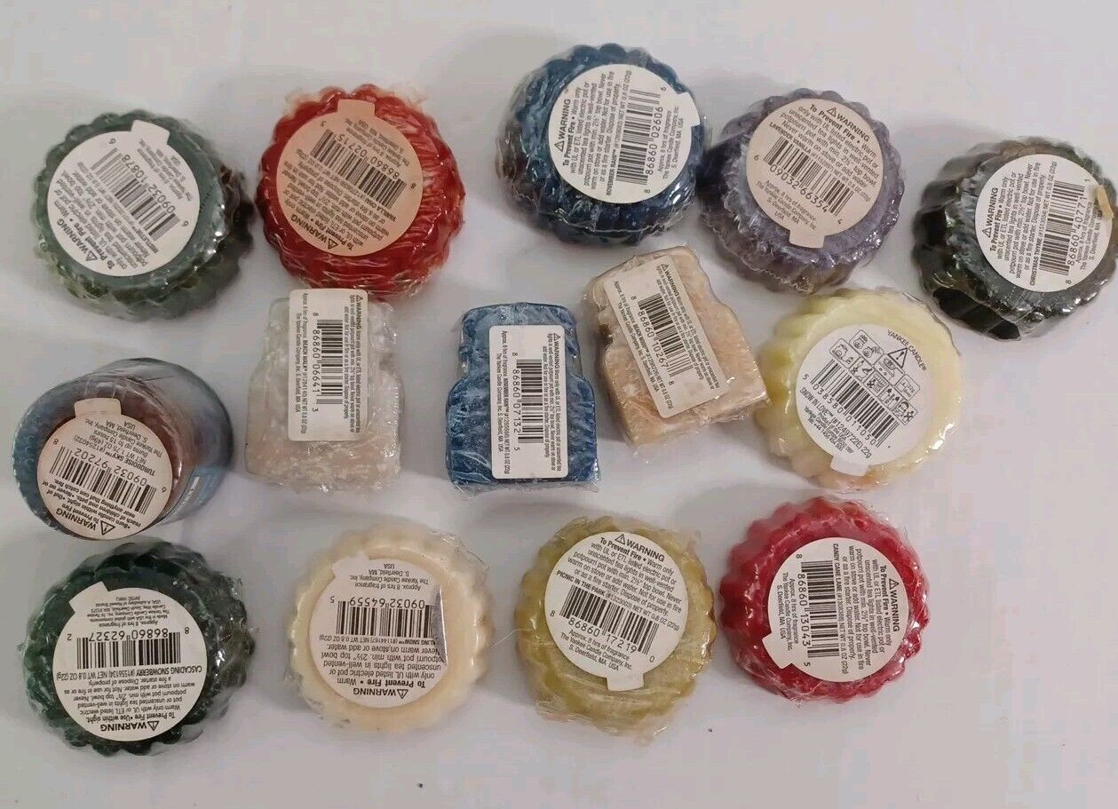 Yankee Candle 14 Assorted Potpourri Wax Melt Tart Lot Factory Sealed
