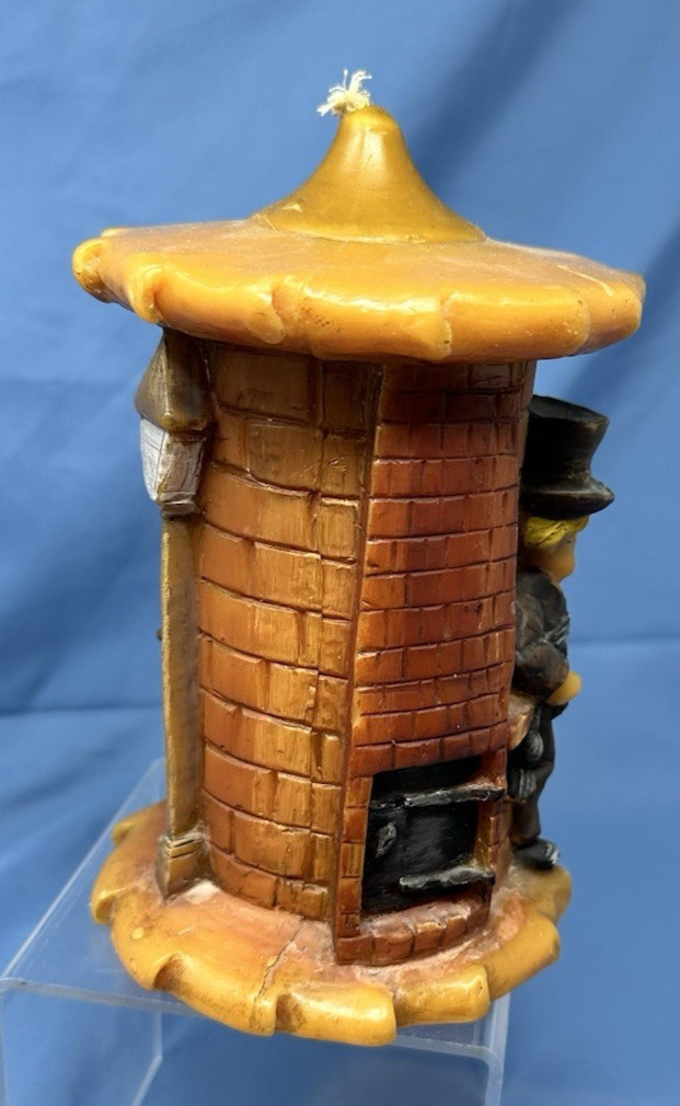 Vintage German Gunter Kerzen Carved Candle Chimney Sweep