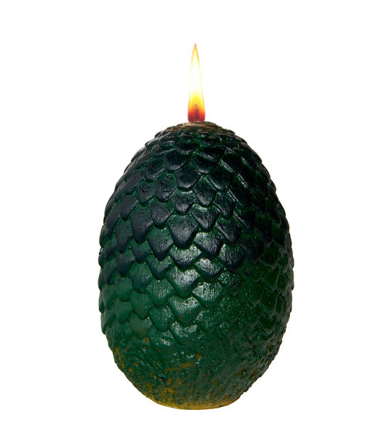 Game of Thrones Dragon Egg Candles, Set of 3