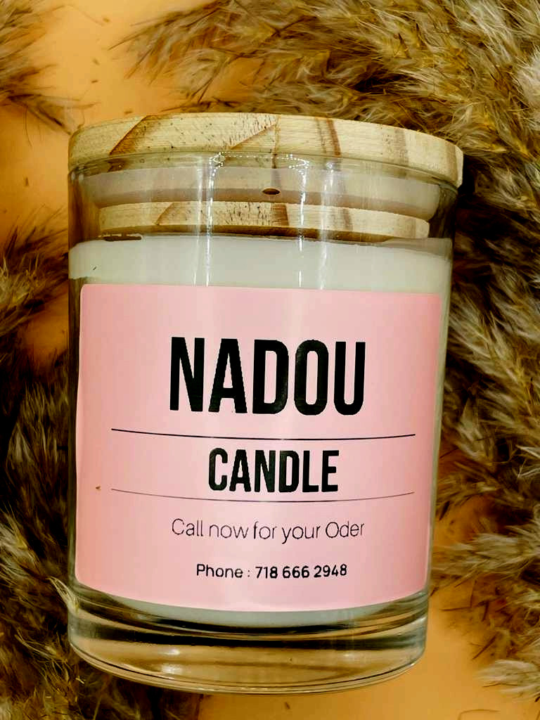 CLARANADOUCANDLE – Luxury Scented Candle for Bedroom & Living Room | Long-Lastin