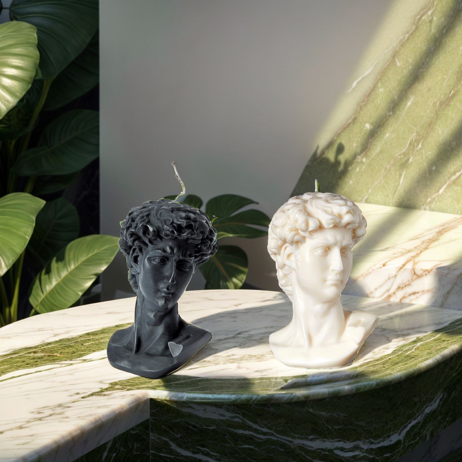 Ventray Scented Candle Davidgypsum Portrait For Home Bedroom Living Room Decor