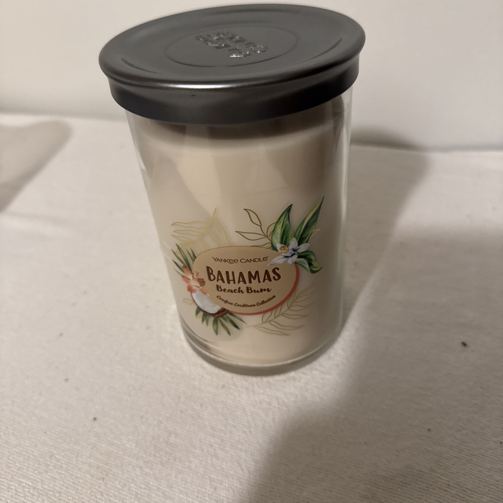 Yankee Candle 20 oz Bahamas Beach Bum Jar Rare Retired New