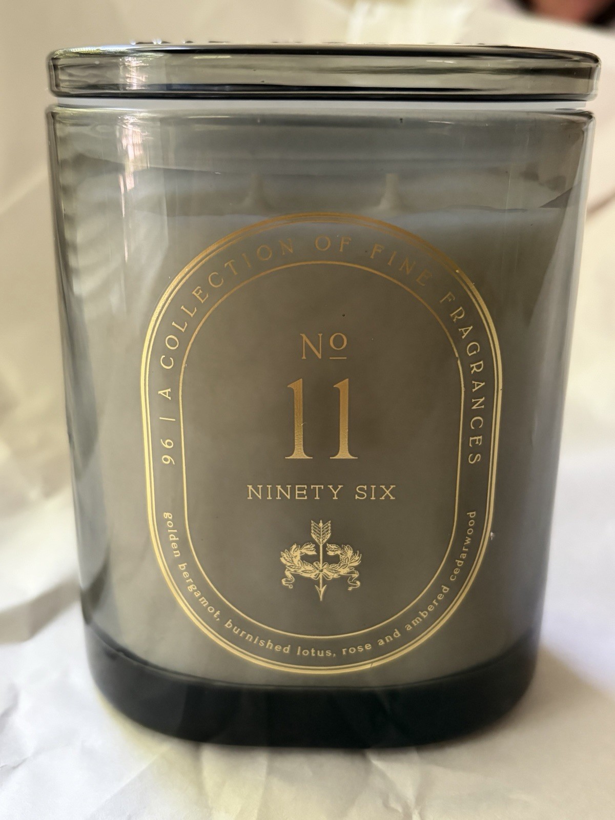 NINETY SIX No. 11 Scented 2 Wick Candle Hand Poured 10.1 oz 286 g (NEW)
