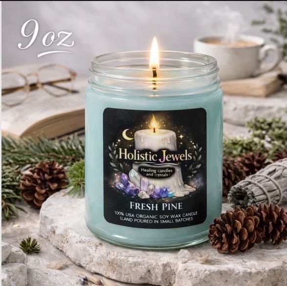 Highly Scented Soy Candles, 100% USA Grown Soy Wax, All Natural Cotton Wicks