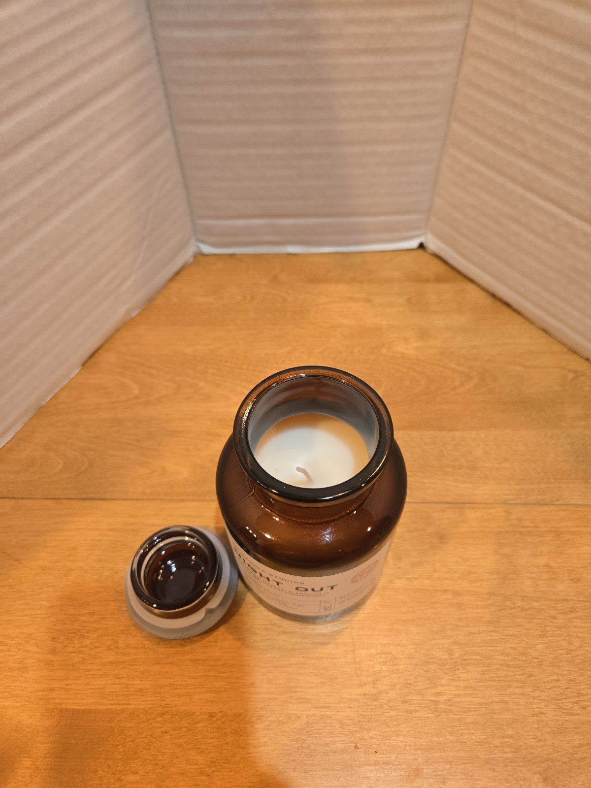 Leoben Night Out One Wick 9 Ounce Candle Made In USA Vegan Soy Wax