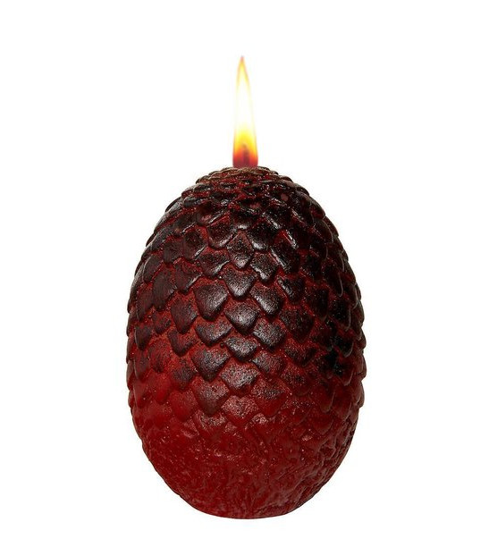 Game of Thrones Dragon Egg Candles, Set of 3