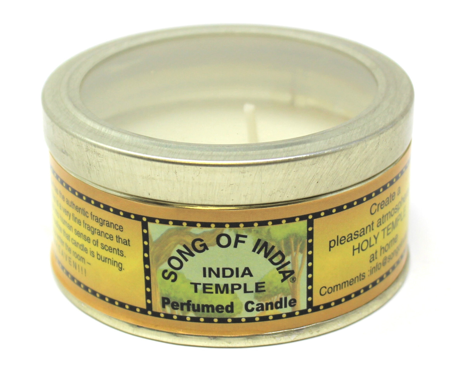 Song of India / India Temple Candle (Double Wick)