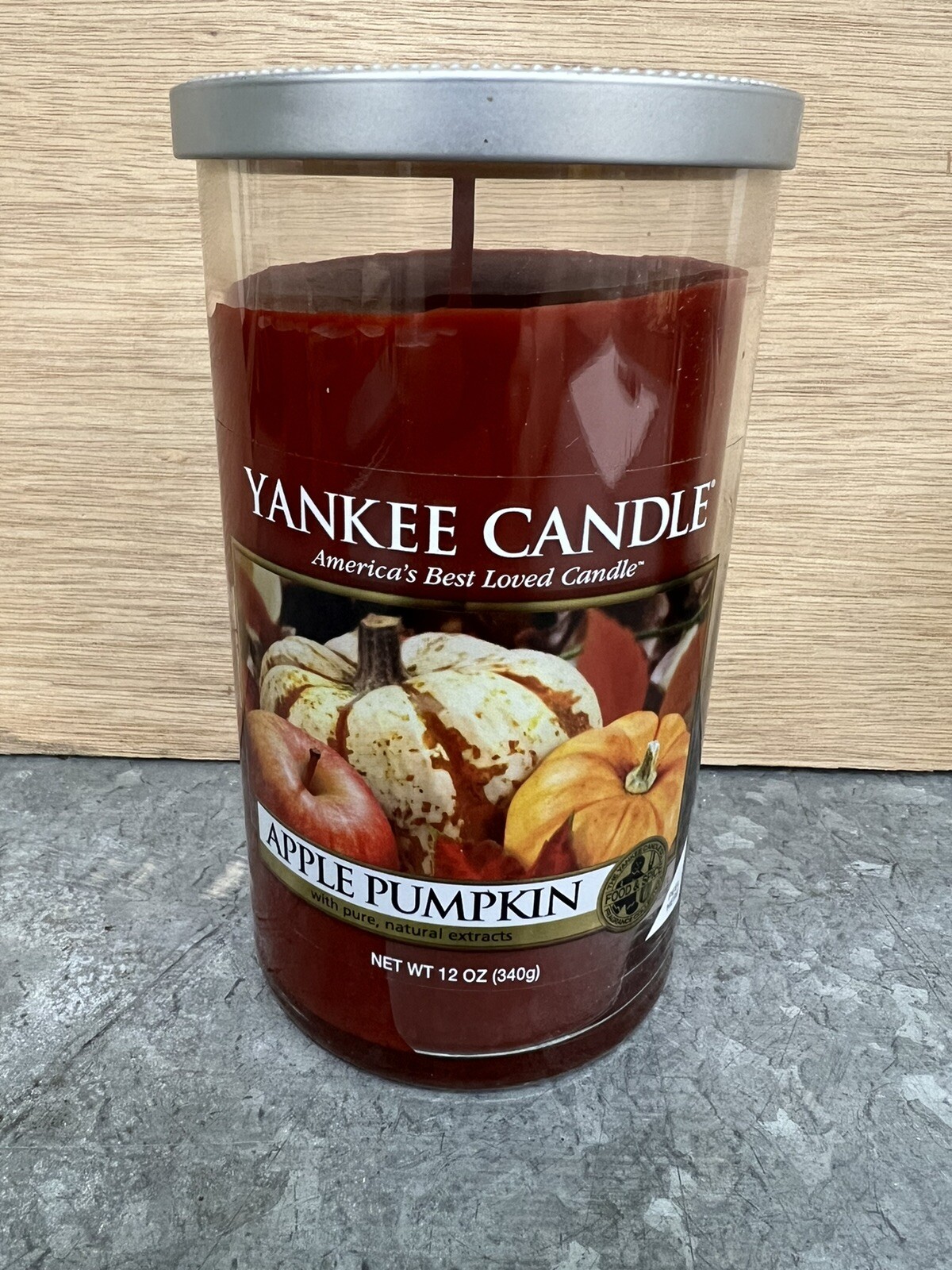 Lot Of 3 DISCONTINUED Yankee Candle 12oz Pillar Candles