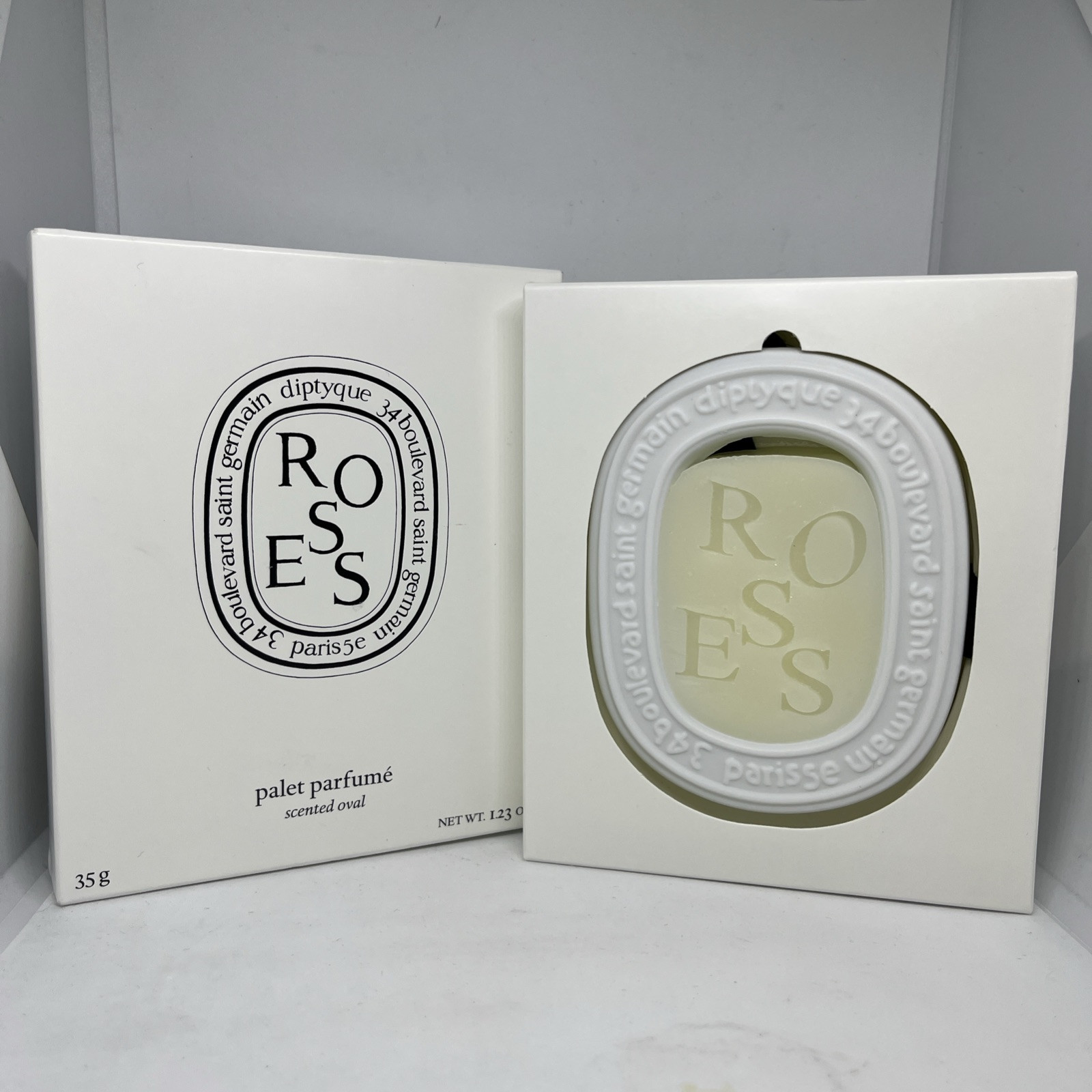 Diptyque Roses Scented Oval 1.23oz As Pictured