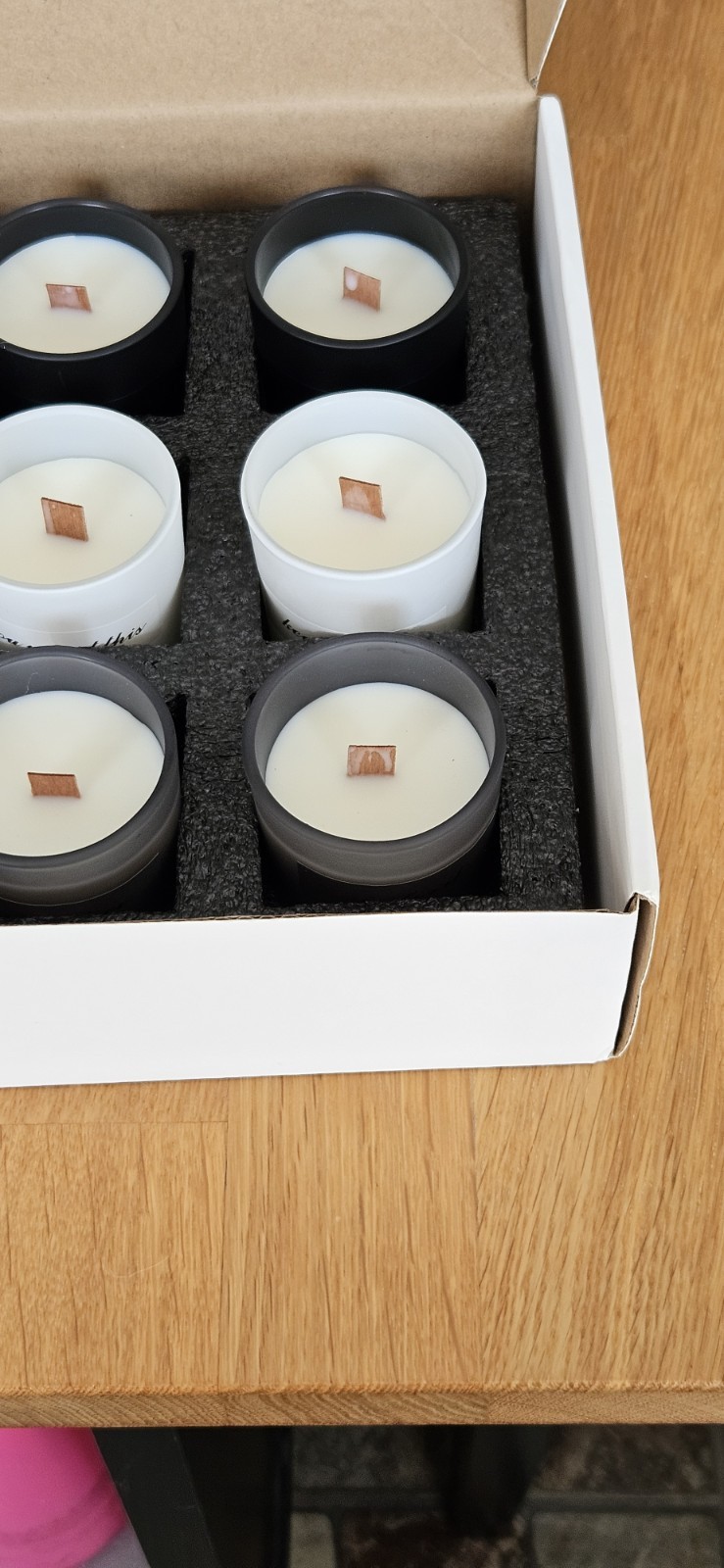 Mt. Lee Know Your Worth 9 Piece Scented Mini Candle Set