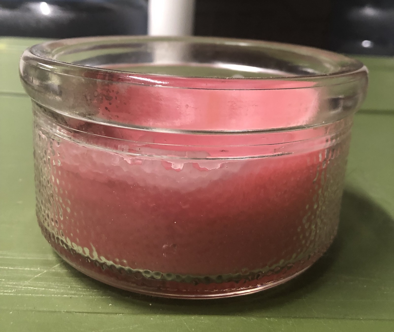 Candle-lite 3 Wick Pink Scented SOME USE Jar Container Candle