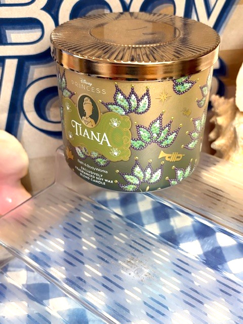 NEW! Bath & Body Works DISNEY PRINCESS TIANA 3-Wick Scented Candle-Large-14.5 oz