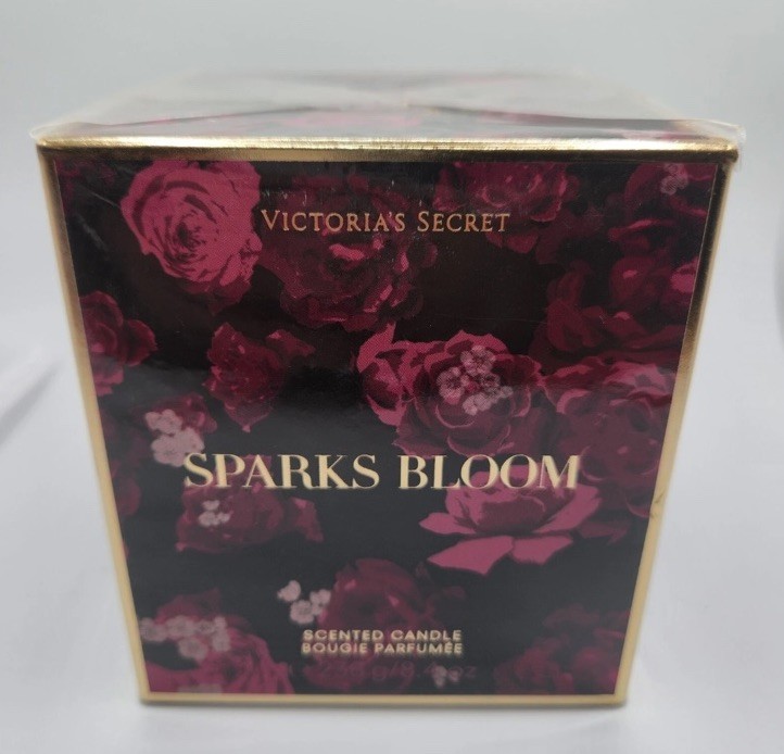 Victoria’s Secret SPARKS BLOOM Scented Candle 8.4oz New /Sealed In Box- Limited