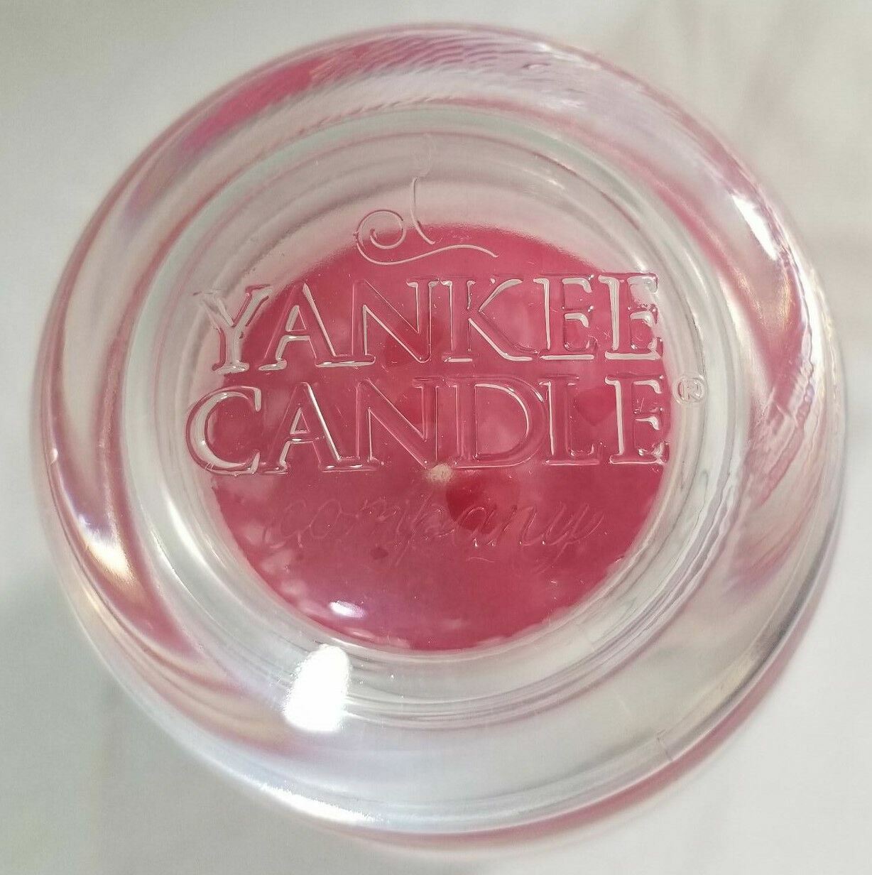 Yankee Candle COTTON CANDY Large Jar 22 Oz Pink Housewarmer New Wax Sweet Rare
