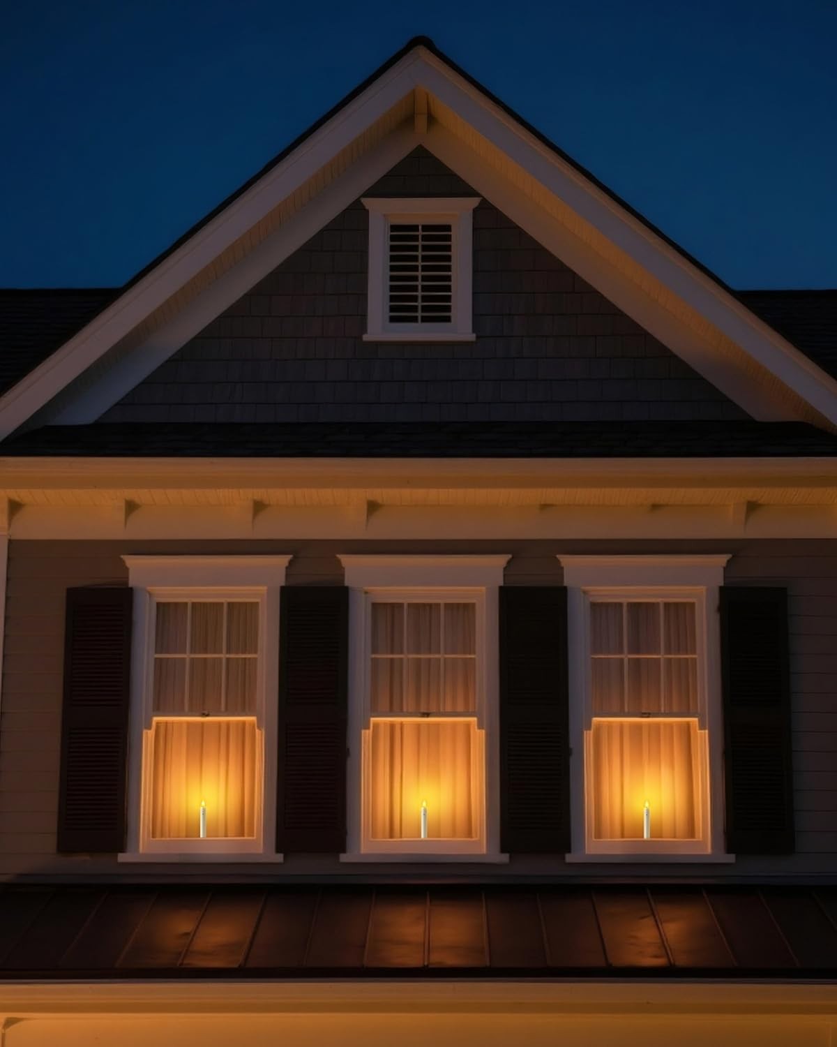 Window Candles Sensor Dusk To Dawn LED Christmas Flickering Cordless 10 PCS