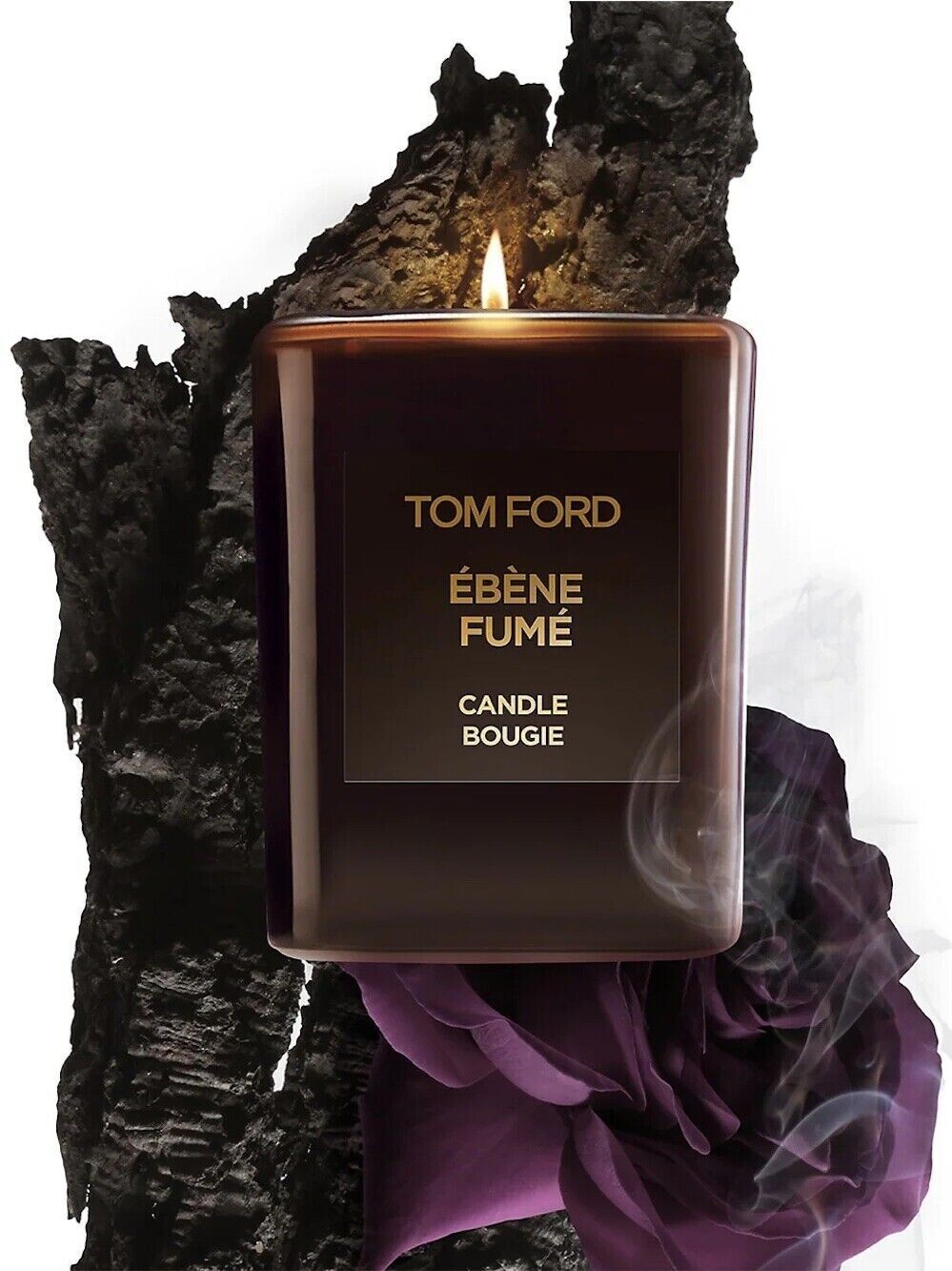 Tom Ford Private Blend Ebene Fume Fragranced Candle 2.25 IN 40 hr Burn Sealed