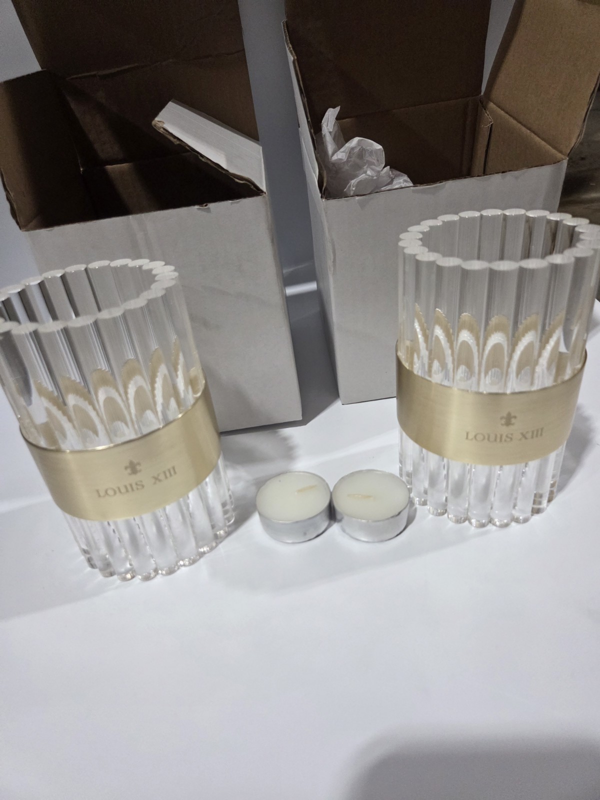 Louis XIII Christophe Pillet Candle Pack of 2 sets New Sealed Includes 2 Candles