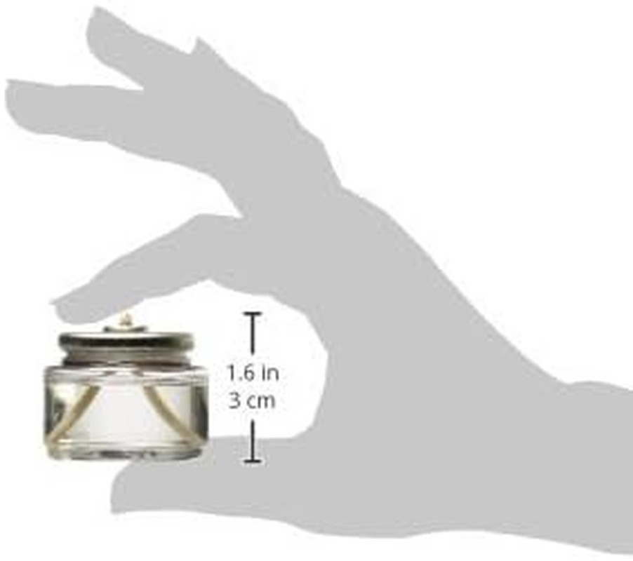 Disposable Liquid Candles, 8 Hour, for Use in Glass Votive Tealight Lamp Holders