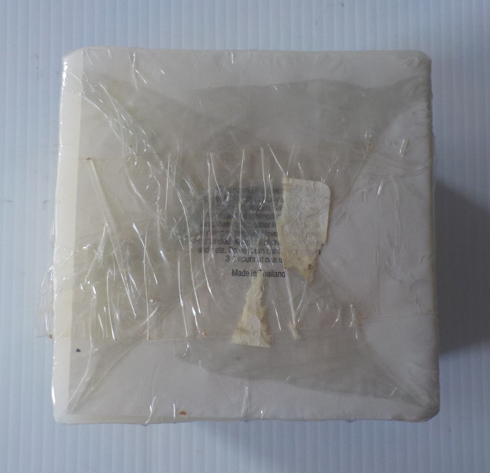 Vintage Factory Sealed “A Touch of Gold” Decorative Wax Candle/Cream; Gold Stars